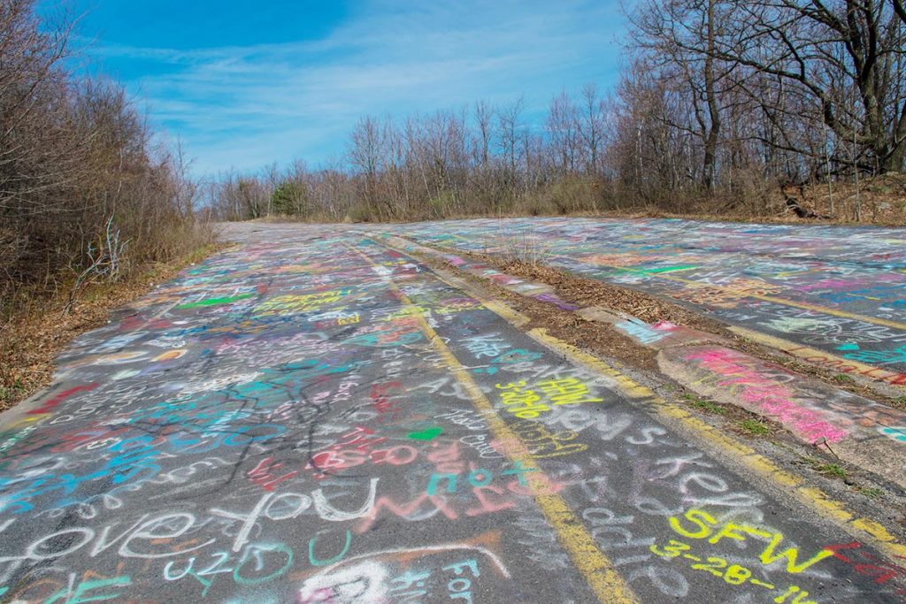 Graffiti Highway Centralia PA