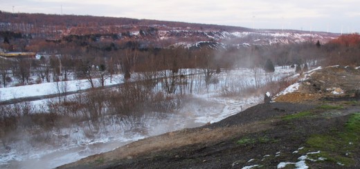 Centralia Pennsylvania Burn Zone North East