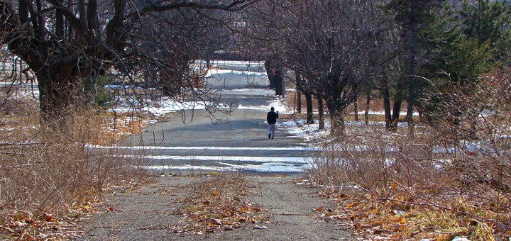 Centralia Pennsylvania Walking Winter Abandoned