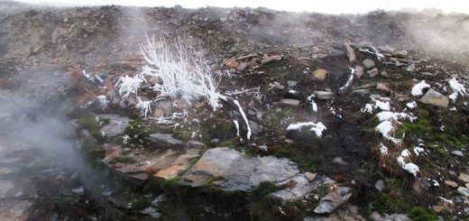 Centralia PA Snow Ice Steam Burn Zone