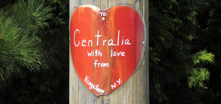 Centralia Pennsylvania Heart Love