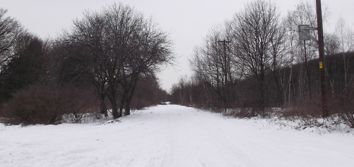 Centralia PA Snowy Street