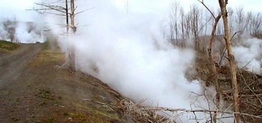 Centralia PA Mine Fire Steam
